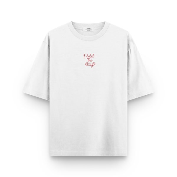 Doberman Köpek Sırt Baskılı Yarı Oversize T-shirt 1193 - Görsel 3