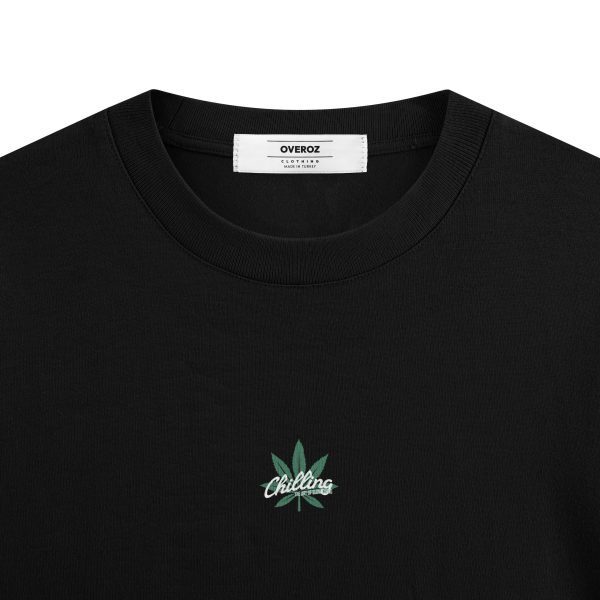 Astronot Baskılı Oversize Tişört Sırt Baskılı Oversize T-shirt 1223 - Görsel 4