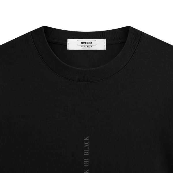 Doberman Baskılı Oversize Tişört 1235 - Görsel 3