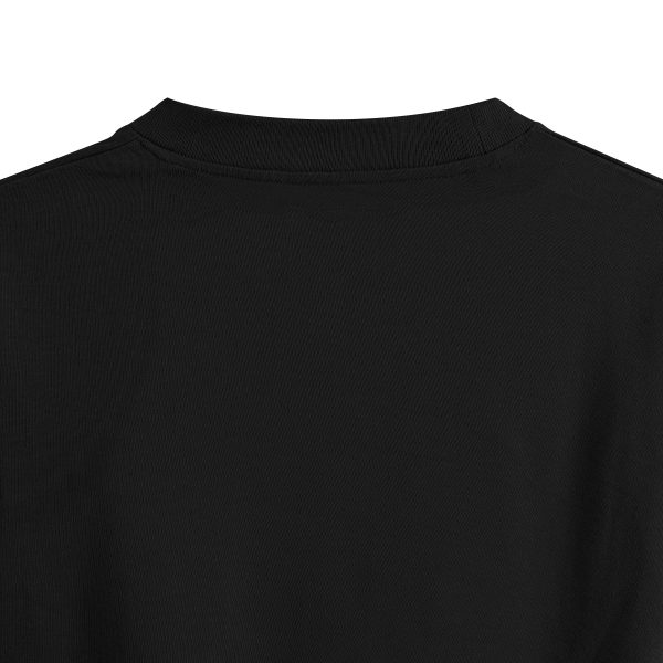 Siyah Oversize Baskılı Tişört Keep The Burning Yazılı Oversize Tshirt 1219 - Görsel 4