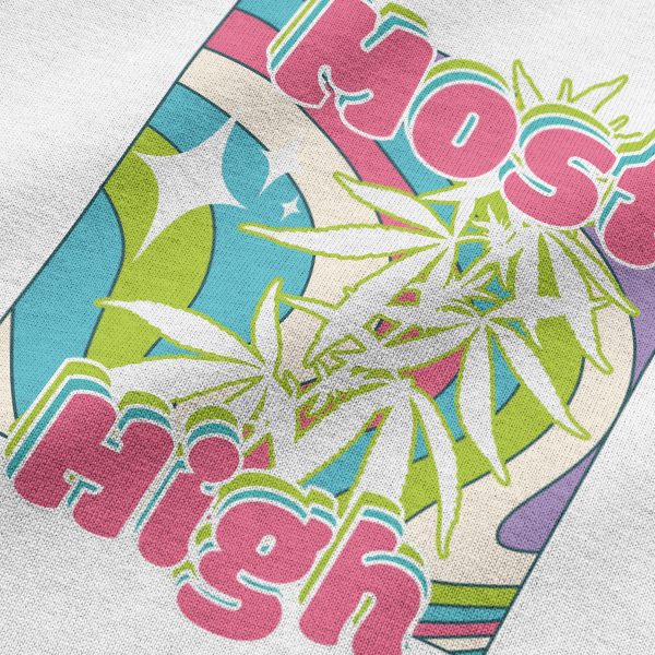 Mariana Tişört – Most High Baskılı Oversize T-shirt 1246 - Görsel 5