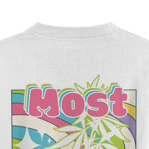Mariana Tişört – Most High Baskılı Oversize T-shirt 1246 - Görsel 4