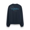 Çiçek Baskılı Sweatshirt S1204
