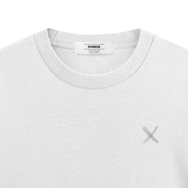 Sırt Baskılı Oversize Tişört - Not Change Değişmemek Yazılı Tişört 1205 - Görsel 5