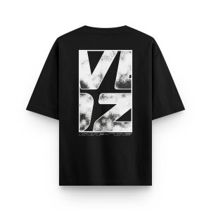 Overoz Yazılı Oversize Tişört