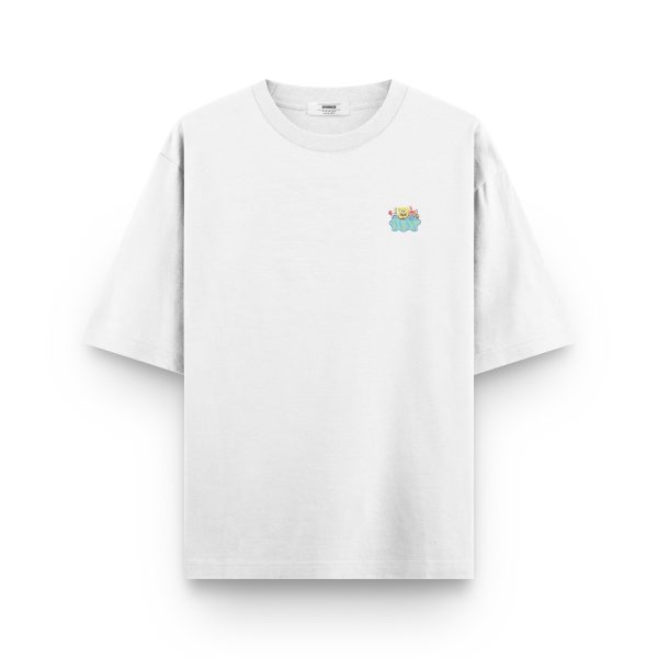 Spongebob Tshirt SpongeBob (Sünger Bob) Baskılı Oversize T-shirt 1232 - Görsel 2