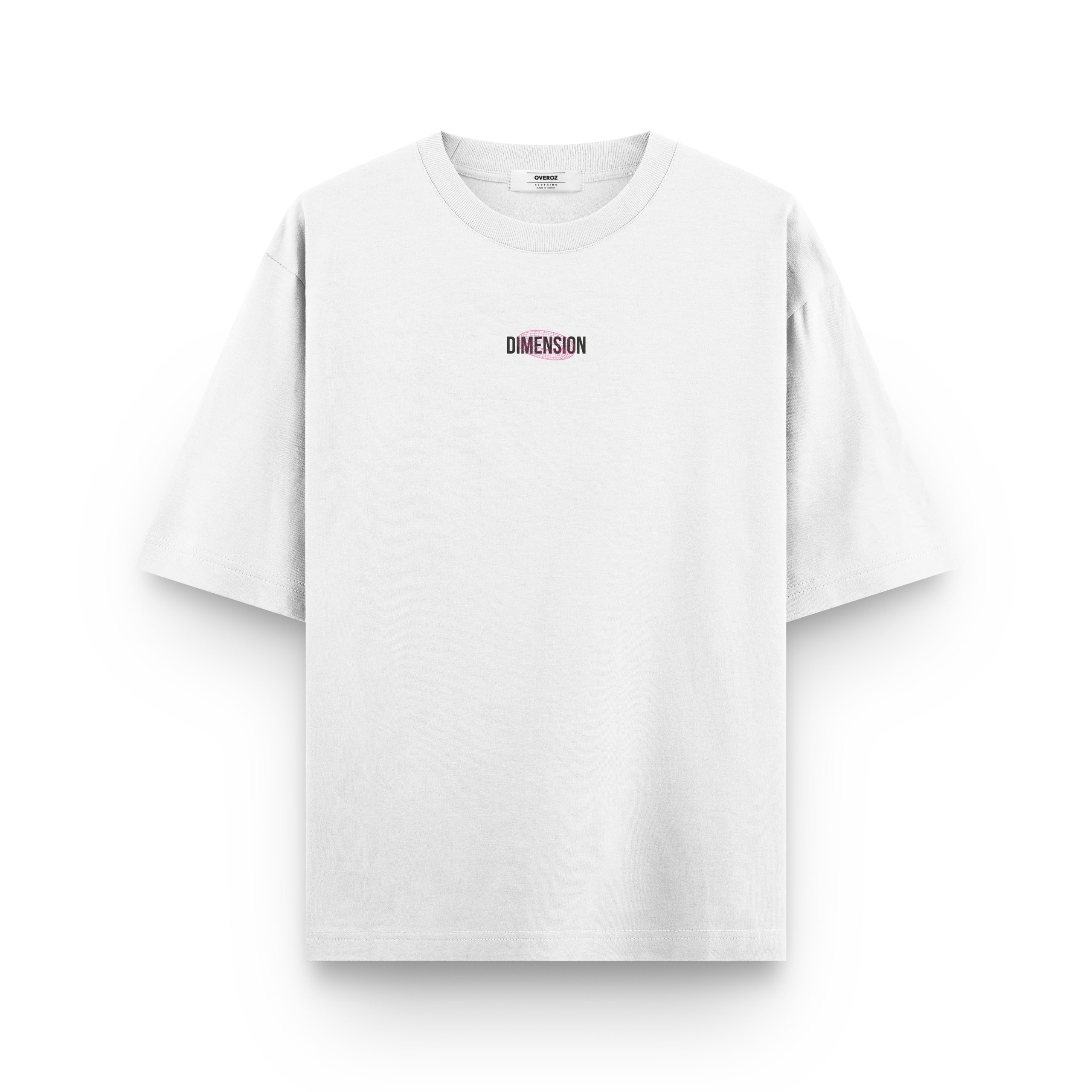 Erkek / Kadın Dijital Grafik Baskılı Oversize Tişört Sırt Baskılı T-shirt 1313 - Görsel 2