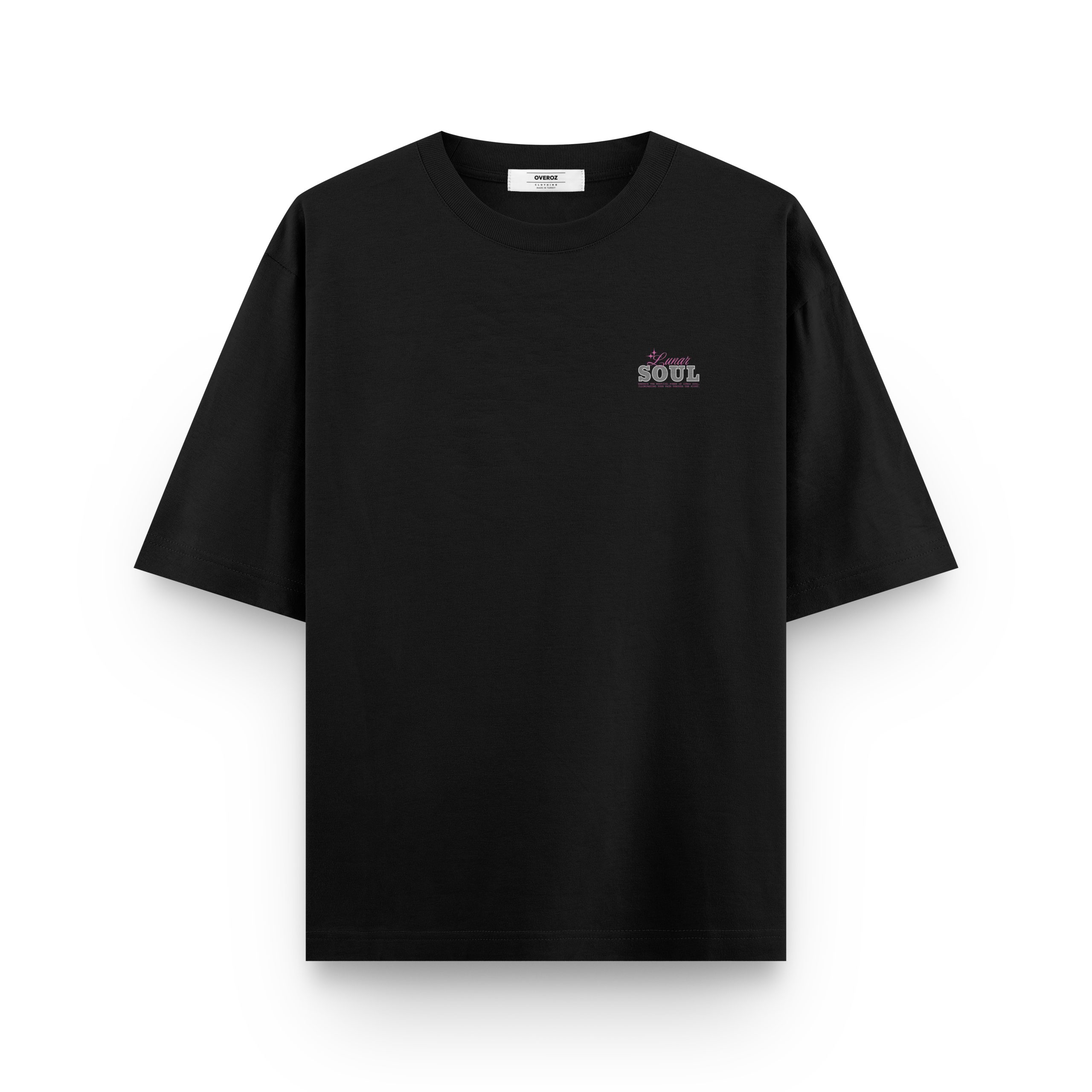Galaksi Baskılı Oversize Tişört