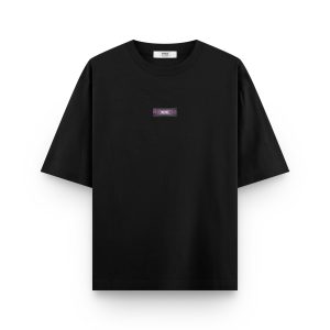 Tipografi Baskılı Oversize Tişört