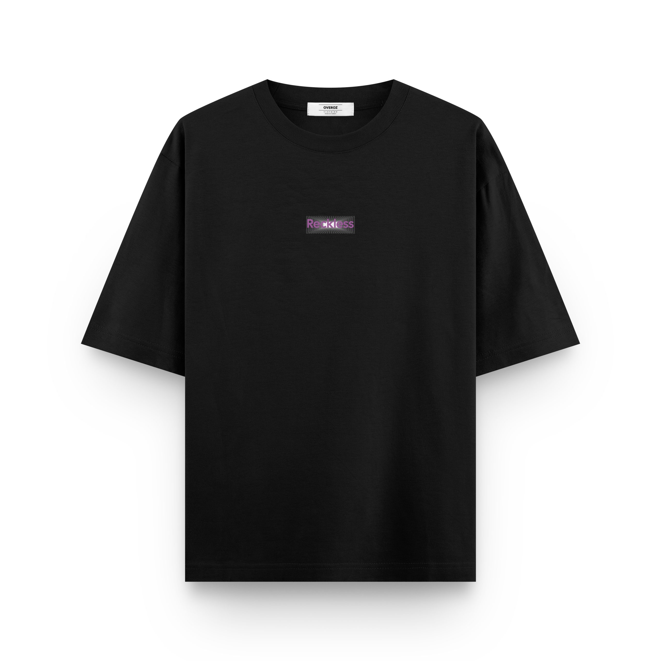 Tipografi Baskılı Oversize Tişört