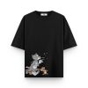Tom ve Jerry Oversize Tişört