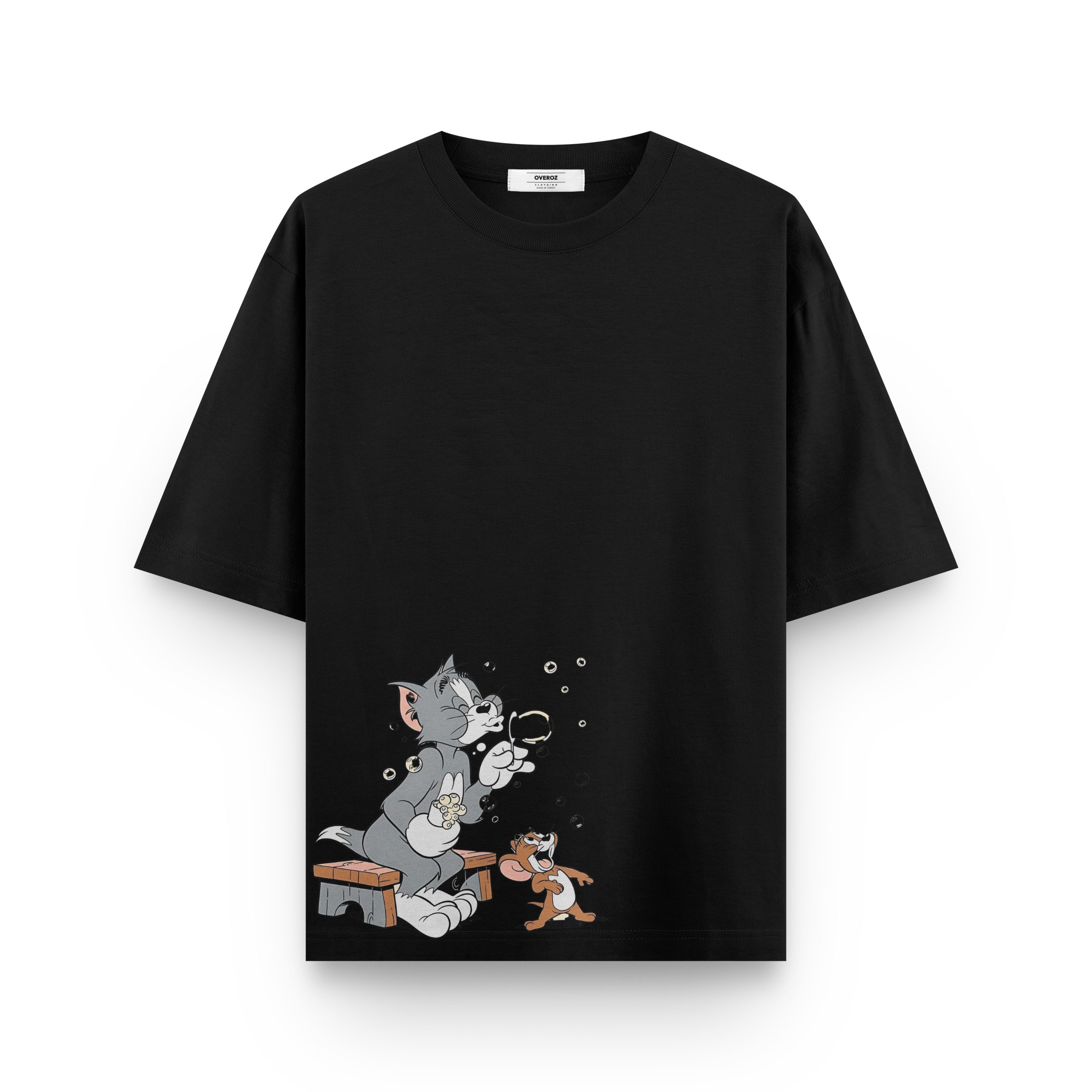 Tom ve Jerry Oversize Tişört