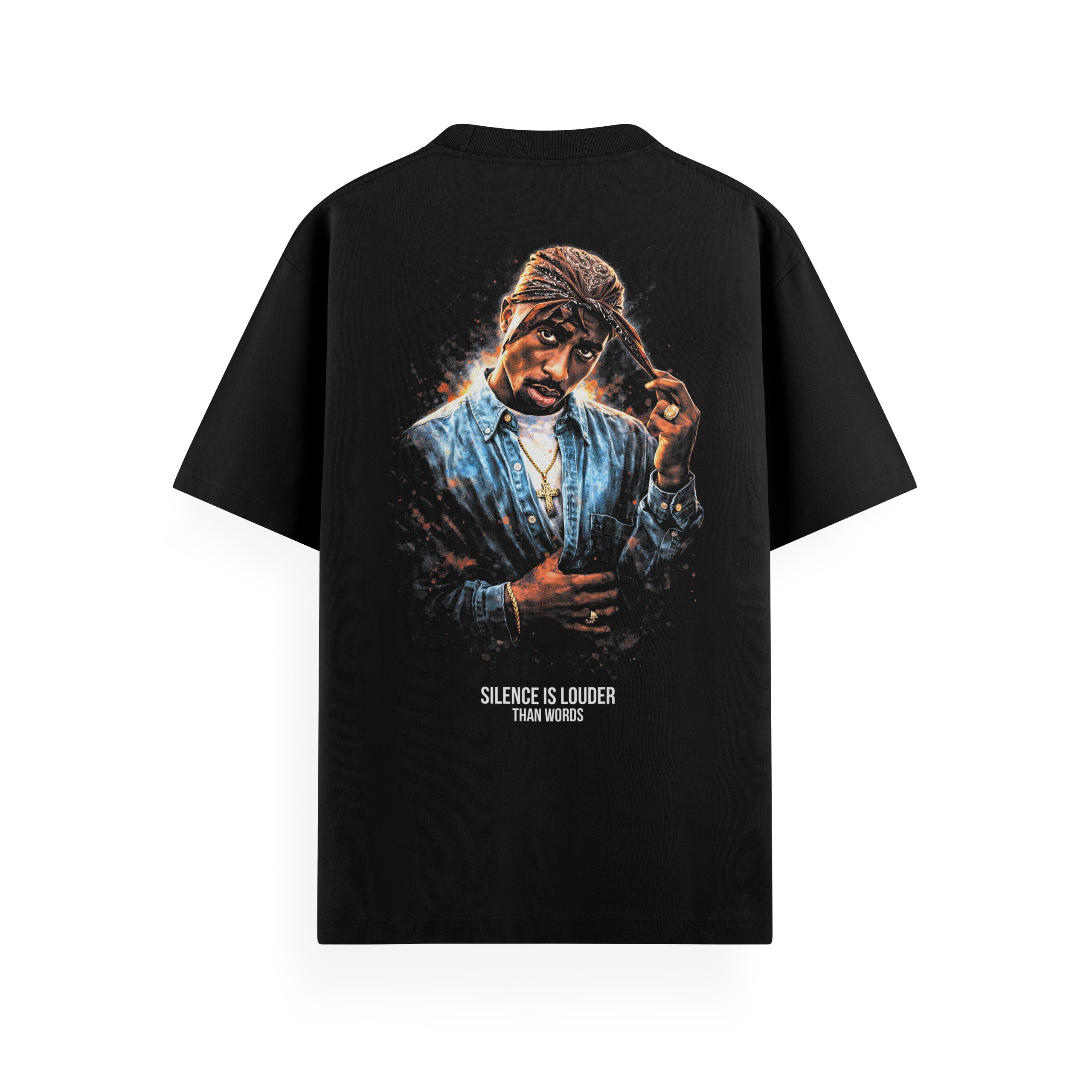 Tupac Shakur Oversize Tişört