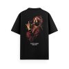 Tupac Shakur Baskılı Oversize Tişört