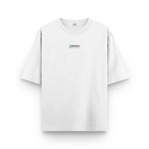 Retro Baskılı Oversize Tişört