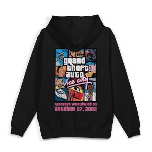 GTA Baskılı Oversize Sweatshirt