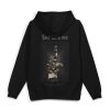 God With Me Baskılı Oversize Sweatshirt