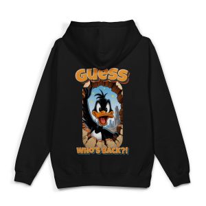 Daffy Duck Baskılı Kapüşonlu Sweatshirt
