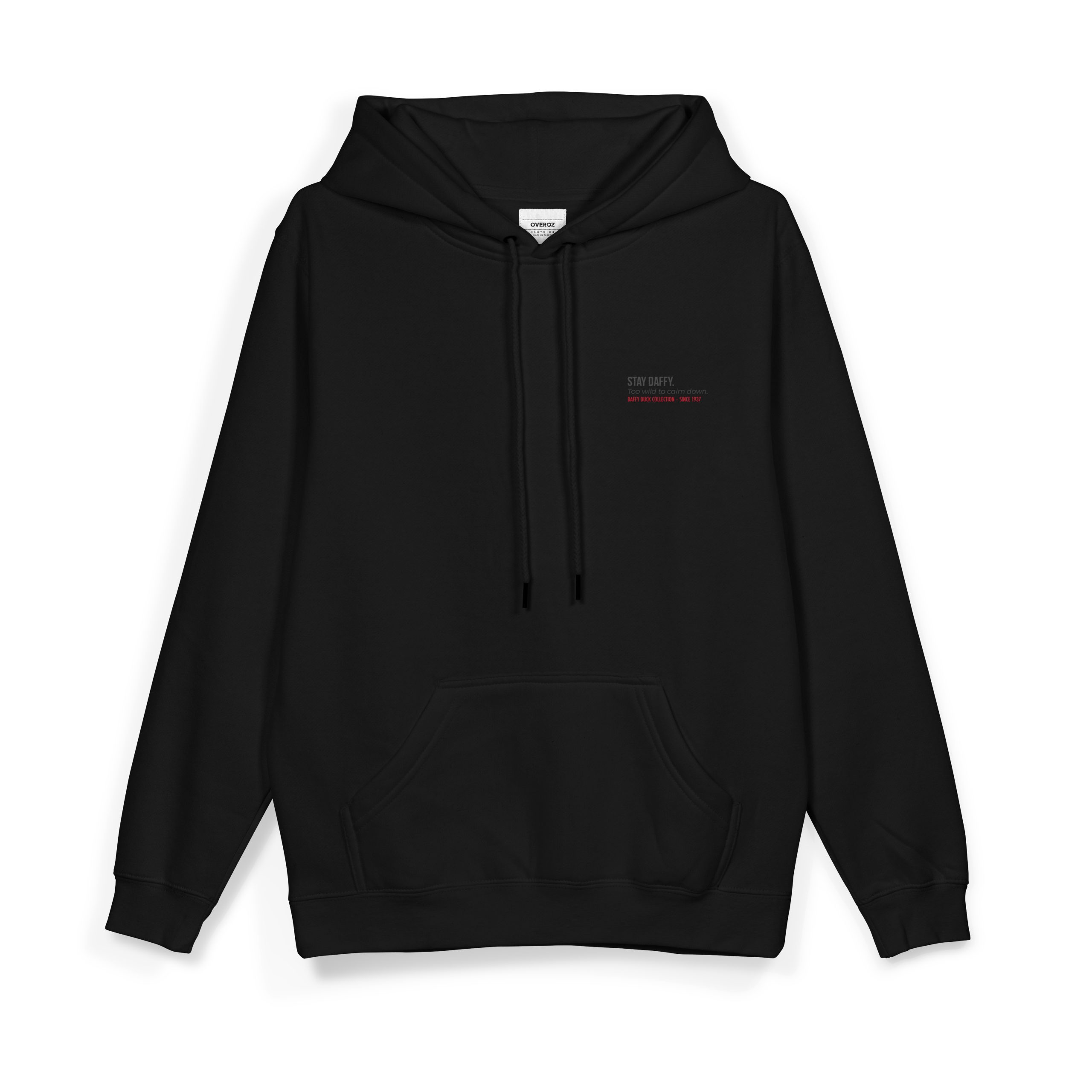 Daffy Duck Baskılı Kapüşonlu Sweatshirt