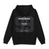 Rakam Baskılı Oversize Sweatshirt