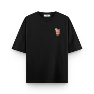 Mario Baskılı Oversize Tişört
