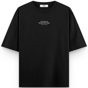 Motivasyon Baskılı Oversize Tişört