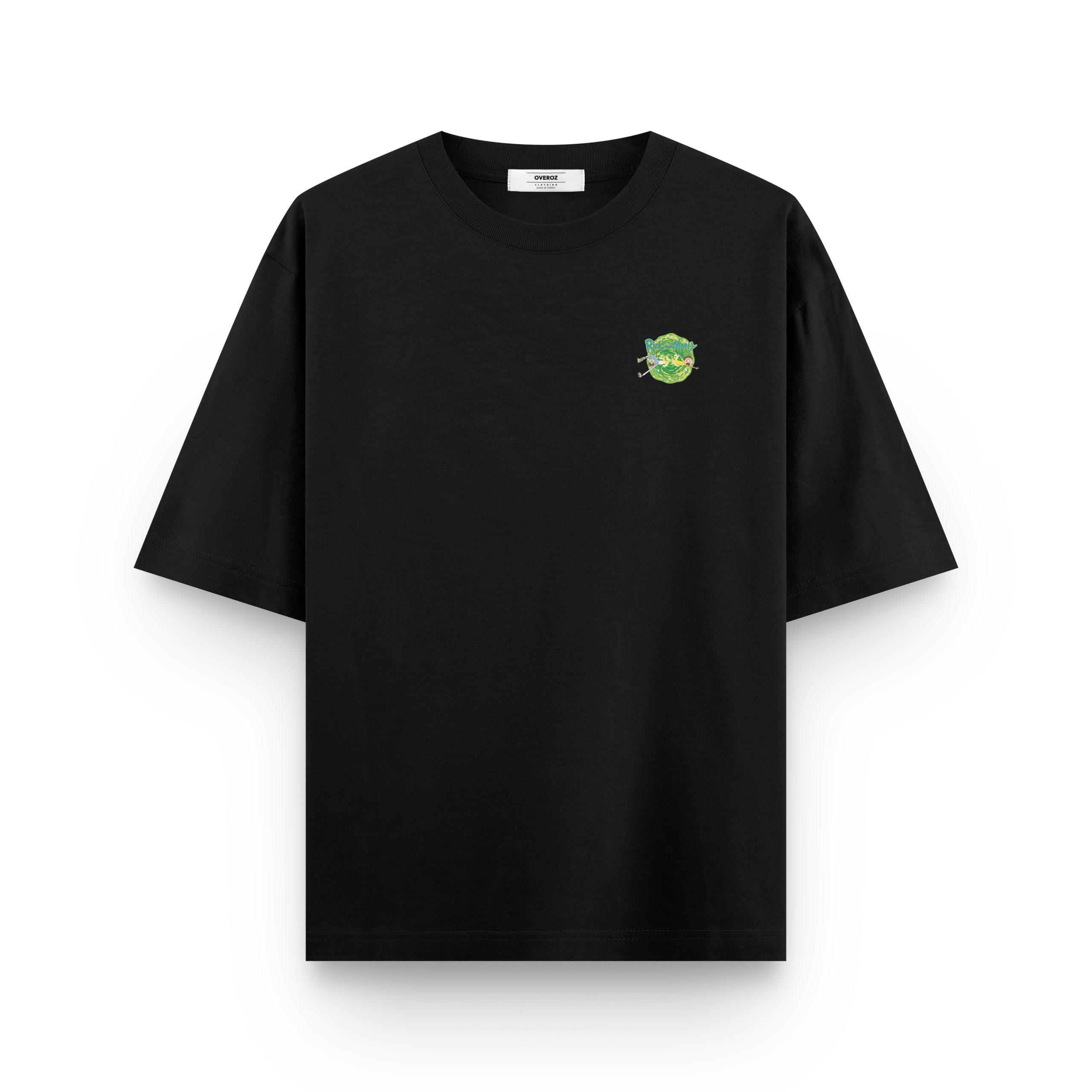 Erkek / Kadın Rick and Morty Oversize Tişört Sırt Baskılı T-Shirt 1378 - Görsel 2